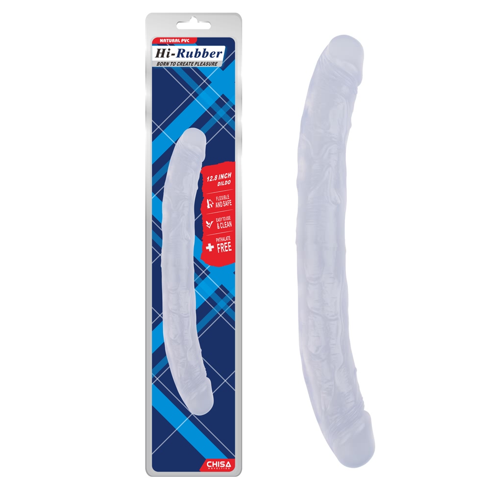 12,8 tommers Dildo-Clear