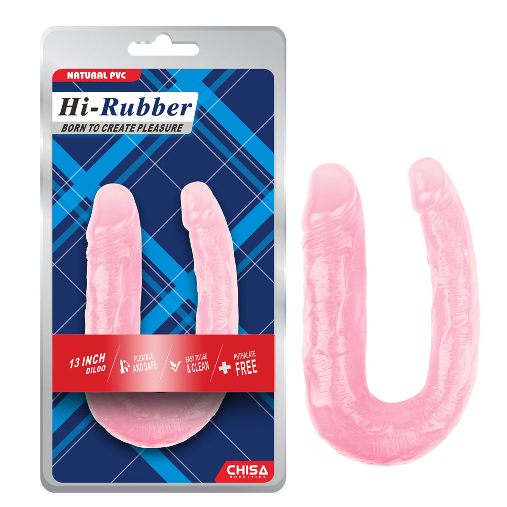 13 tommers dildo-rosa