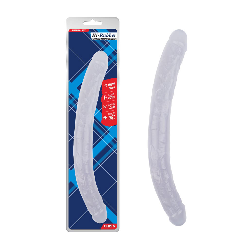18 tommers Dildo-Clear