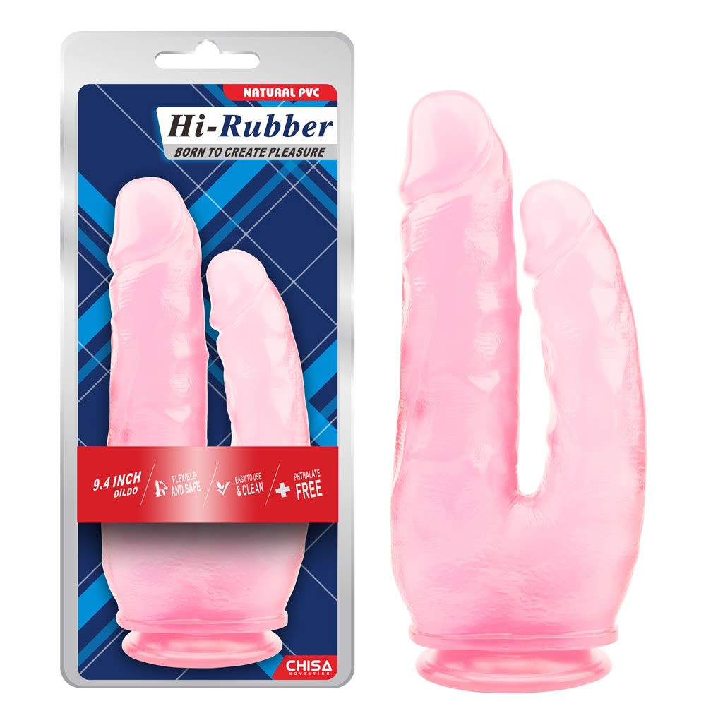 9,4 tommers dildo-rosa